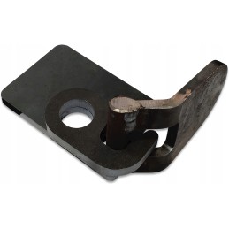 Reinforced hinge of the lower side, opening with a 25mm rod