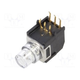 1 pcs x C&K - K5V1BU43T - Switch: push-button, Pos: 2, SPDT, 0.1A/32VDC, ON-(ON), IP40, 1GΩ