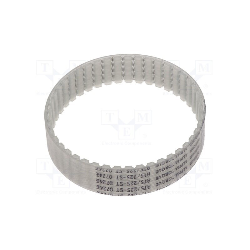 1 pcs x OPTIBELT - AT5 225 1677ZA - Timing belt, AT5, W: 16mm, H: 2.7mm, Lw: 225mm, Tooth height: 1.2mm