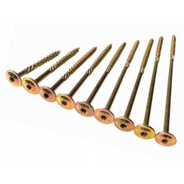 Carpentry screw with plate head 6x100 for wood