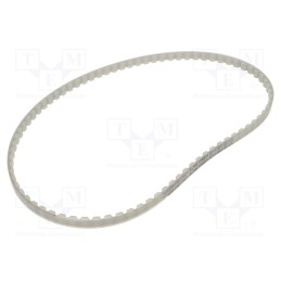 1 pcs x OPTIBELT - AT10 800 1077ZA - Timing belt, AT10, W: 10mm, H: 5mm, Lw: 800mm, Tooth height: 2.5mm