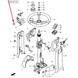D44900841 ignition switch with keys