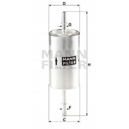 Mann fuel filter ford focus mk1 1 4 1 6 1 8 2 0