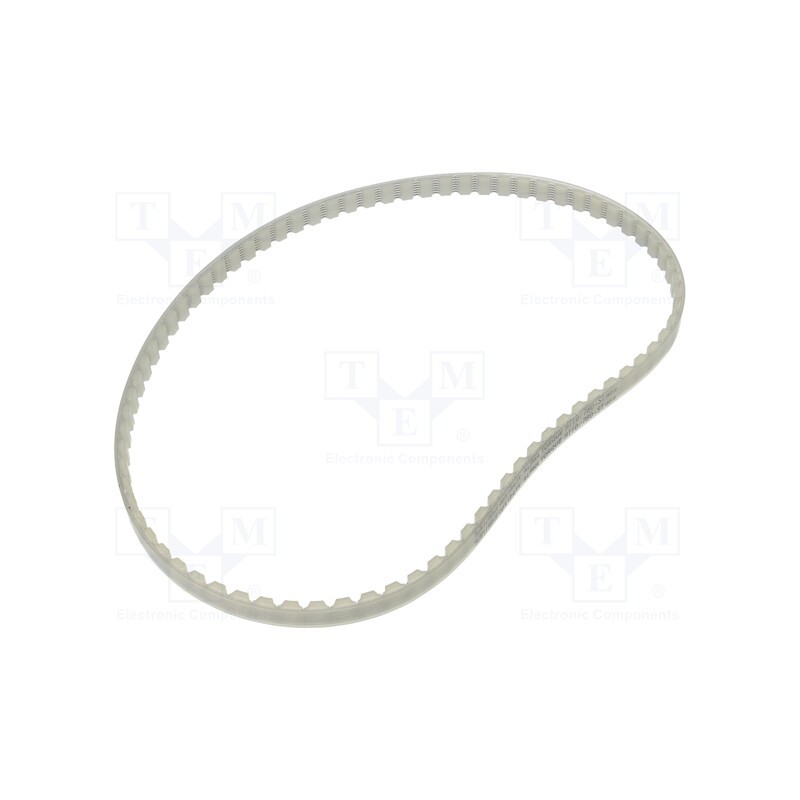 1 pcs x OPTIBELT - AT10 780 1077ZA - Timing belt, AT10, W: 10mm, H: 5mm, Lw: 780mm, Tooth height: 2.5mm