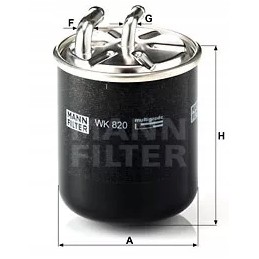 Pal filter db w211 200cdi 220cdi 270cdi