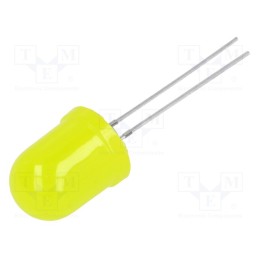 2 pcs x OPTOSUPPLY - OSY5JSA134A - LED, 10mm, yellow, blinking, 220÷330mcd, 30°, 3÷5V, 20mA