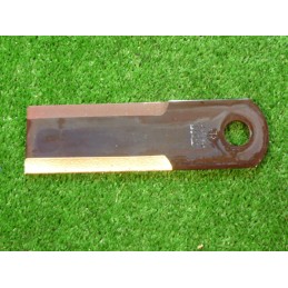 Movable forage harvester knife 060017 smooth rasspe 4mm