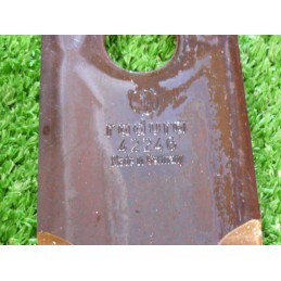 Movable forage harvester knife 060017 smooth rasspe 4mm