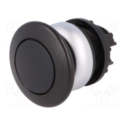 1 pcs x EATON ELECTRIC - M22-DP-S - Switch: push-button, 22mm, Stabl.pos: 1, black, none, IP67, mushroom