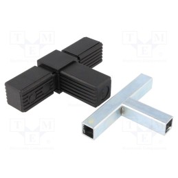 1 pcs x ELESA+GANTER - 430118 - Mounting coupler, for profiles, Mat: polyamide, -30÷100°C, I: 77mm