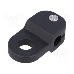 1 pcs x ELESA+GANTER - 440131 - Holder, D: 10mm, S: 8mm, polyamide, Mount.hole diam: 12.5mm