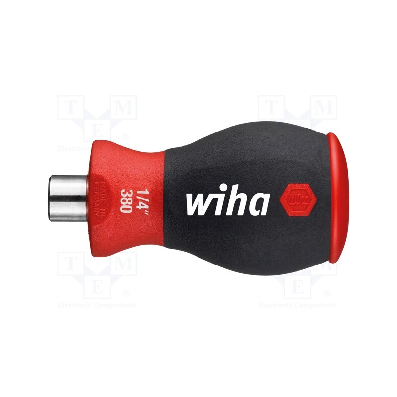 1 set x WIHA - 33740 - Kit: screwdriver, 6pcs, Phillips,Pozidriv®, STUBBY