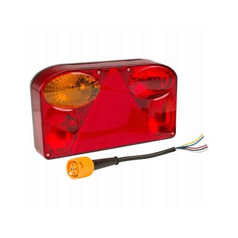 Halogen rear combination lamp, left rectangular