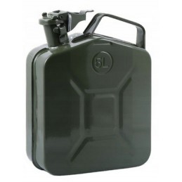 Metal fuel canister for 5 liters of diesel fuel