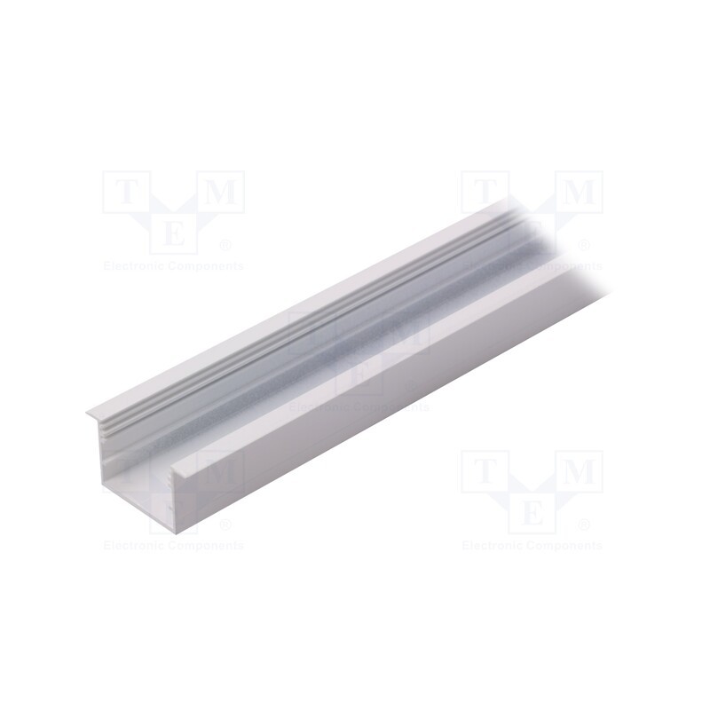 1 pcs x TOPMET - V3250001 - Profiles for LED modules, white, L: 1m, VARIO30-07, aluminium