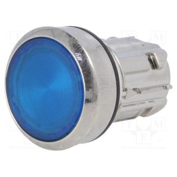 1 pcs x SIEMENS - 3SU1051-0AA50-0AA0 - Switch: push-button, 22mm, Stabl.pos: 2, blue, IP67, flat, Pos: 2