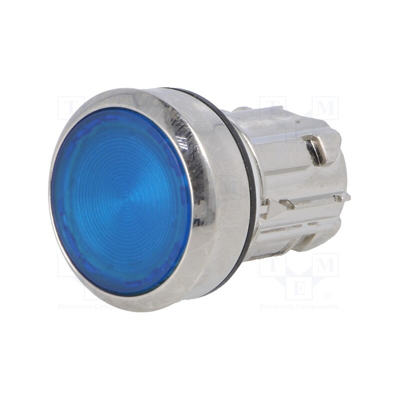 1 pcs x SIEMENS - 3SU1051-0AA50-0AA0 - Switch: push-button, 22mm, Stabl.pos: 2, blue, IP67, flat, Pos: 2