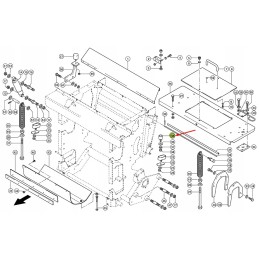 Claas Conspeed Jaguar Volto Bumper 984274