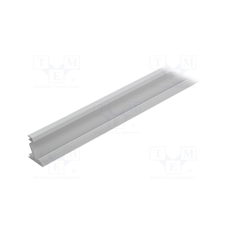 1 pcs x TOPMET - A4010001 - Profiles for LED modules, white, L: 1m, CORNER14, aluminium