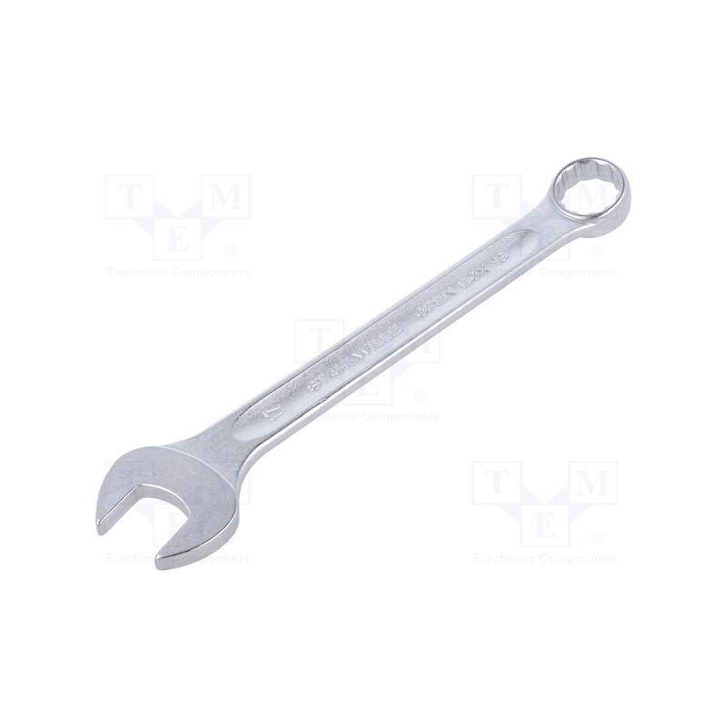 1 pcs x STAHLWILLE - 40081717 - Wrench, combination spanner, 17mm, chromium plated steel