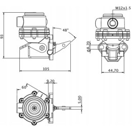 Kramp fuel pump fits nh