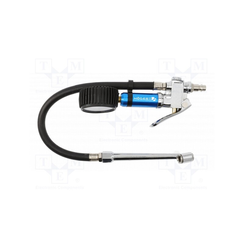 1 pcs x Hu00d6GERT TECHNIK - HT4R758 - Wheel inflation gun, 0÷12bar, Connection: 1/4'