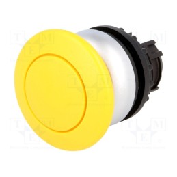1 pcs x EATON ELECTRIC - M22-DP-Y - Switch: push-button, 22mm, Stabl.pos: 1, yellow, none, IP67, Pos: 2