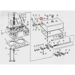 C 330 decompressor shaft clutch 50000580