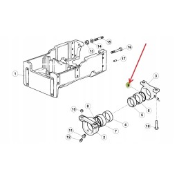 6000103314 o-ring 126 72 x 1 78 mm