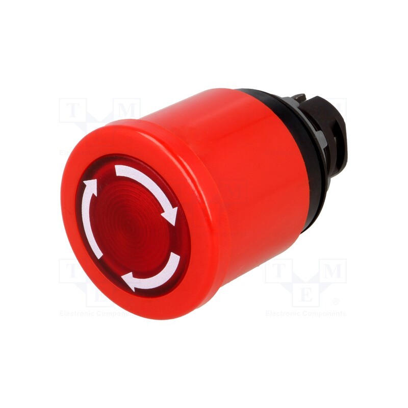 1 pcs x ABB - 1SFA611510R1101 - Switch: emergency stop, 22mm, Stabl.pos: 2, red, MLB-1, IP66, Pos: 2