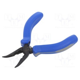 1 pcs x KING TONY - 1619607 - Pliers, miniature,curved,universal, two-component handle grips