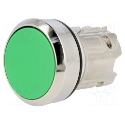 1 pcs x SIEMENS - 3SU1050-0AA40-0AA0 - Switch: push-button, 22mm, Stabl.pos: 2, green, none, IP67, flat