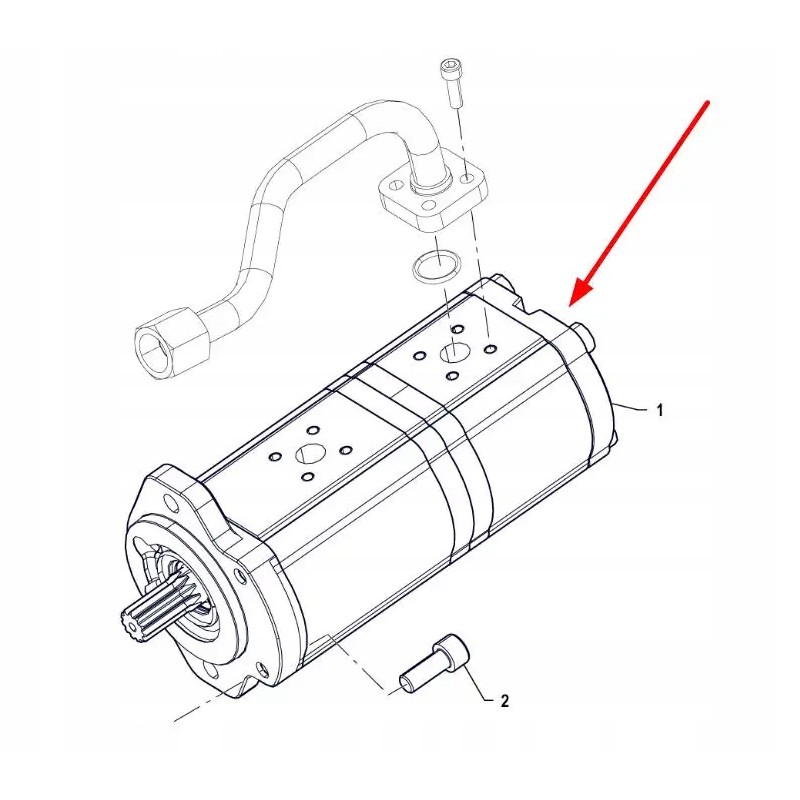 P5p54001108 hydraulic pump
