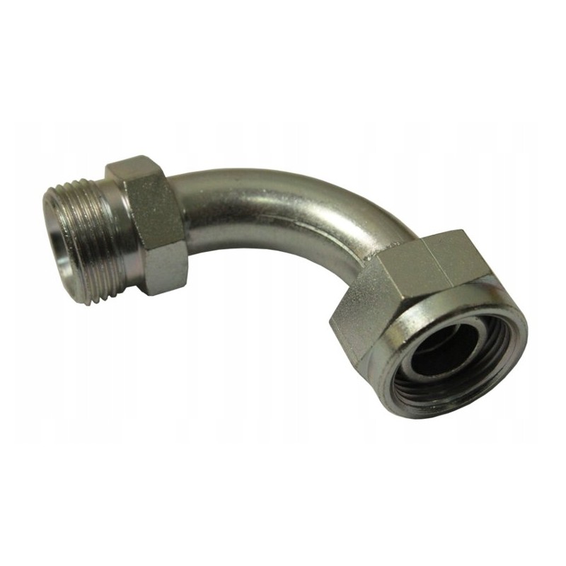 Hydraulic elbow ab 90 22 22 m22x1 5