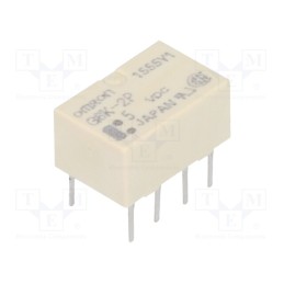 1 pcs x OMRON OCB - G6K-2P 5VDC - Relay: electromagnetic, DPDT, Ucoil: 5VDC, Icontacts max: 1A, PCB