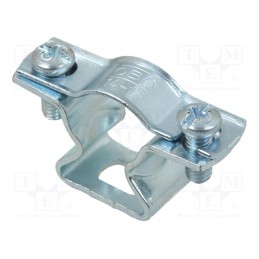 1 pcs x OBO BETTERMANN - ASL 733 17 G - T-bolt clamp, 14÷17mm, steel, Plating: zinc, industrial