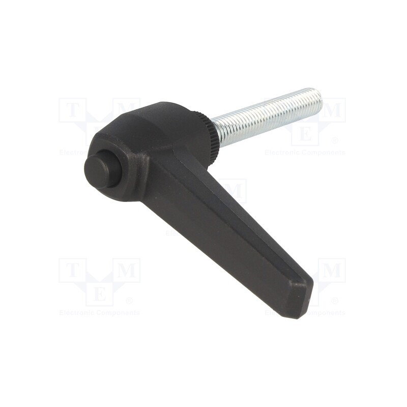 1 pcs x ELESA+GANTER - 141561 - Lever, adjustable, Thread len: 50mm, Lever length: 73mm