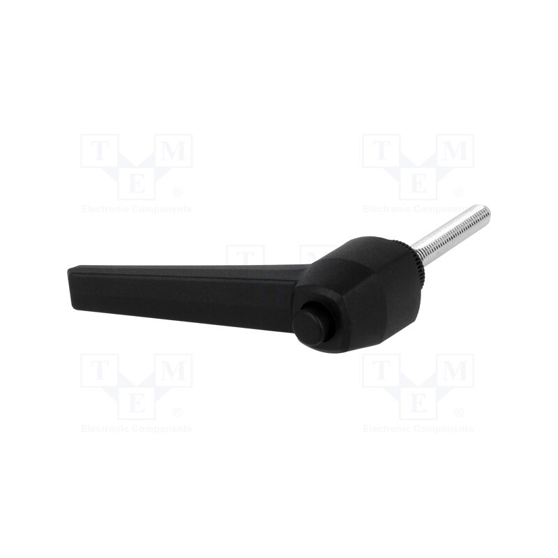 1 pcs x ELESA+GANTER - 141471 - Lever, adjustable, Thread len: 40mm, Lever length: 73mm