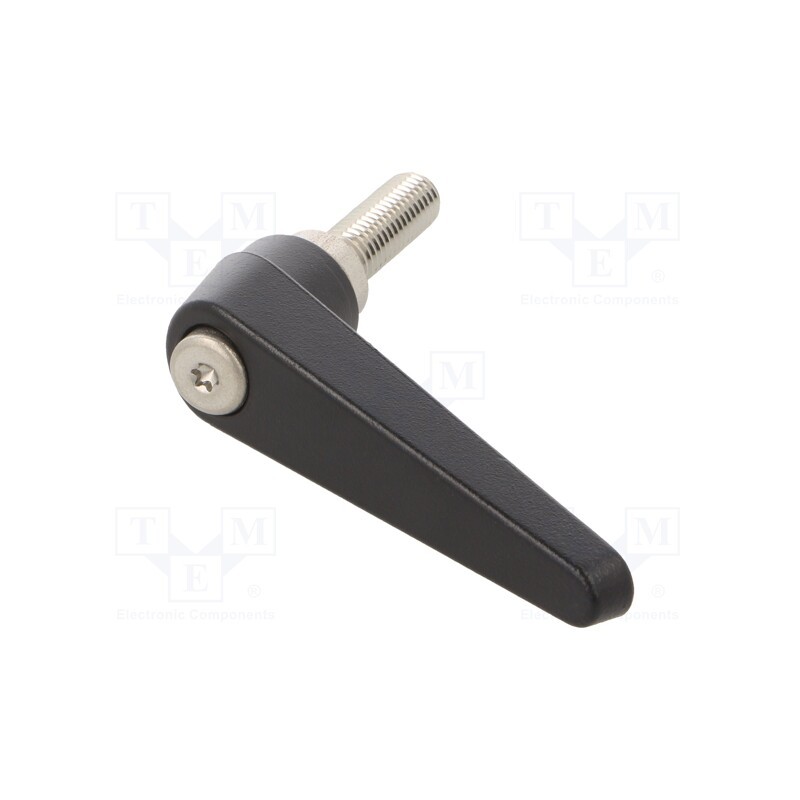 1 pcs x ELESA+GANTER - GN 101.1-18-M8-25-SW - Lever, adjustable, Thread len: 25mm, Lever length: 62mm