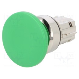 1 pcs x SIEMENS - 3SU1050-1BD40-0AA0 - Switch: push-button, 22mm, Stabl.pos: 1, green, none, IP67, mushroom
