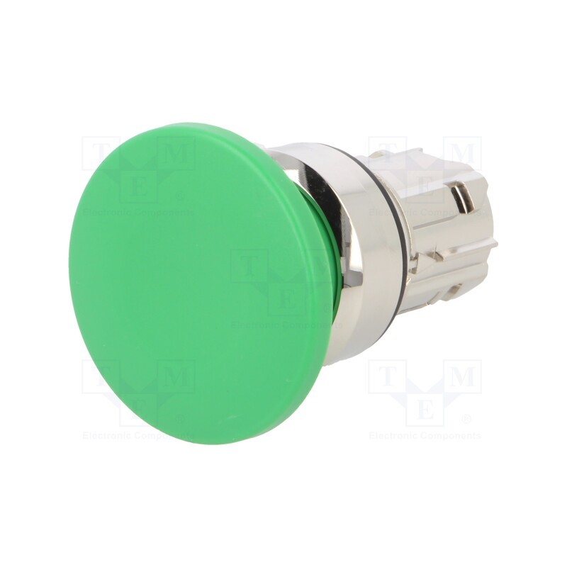 1 pcs x SIEMENS - 3SU1050-1BD40-0AA0 - Switch: push-button, 22mm, Stabl.pos: 1, green, none, IP67, mushroom