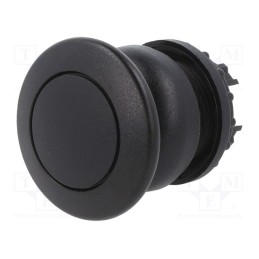 1 pcs x EATON ELECTRIC - M22S-DP-S - Switch: push-button, 22mm, Stabl.pos: 1, black, none, IP67, mushroom