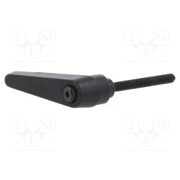 1 pcs x ELESA+GANTER - GN 101-14-M5-40-SW - Lever, adjustable, Thread len: 40mm, Lever length: 45mm