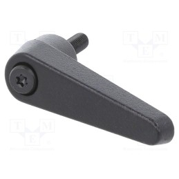 1 pcs x ELESA+GANTER - GN 101-14-M5-16-SW - Lever, adjustable, Thread len: 16mm, Lever length: 45mm