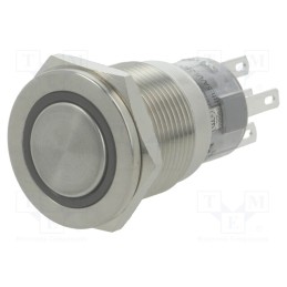 1 pcs x ONPOW - LAS1-AGQPF-11ZE/G/12V/S - Switch: vandal resistant, Pos: 2, SPDT, 0.5A/220VAC, 1A/24VDC, IP67