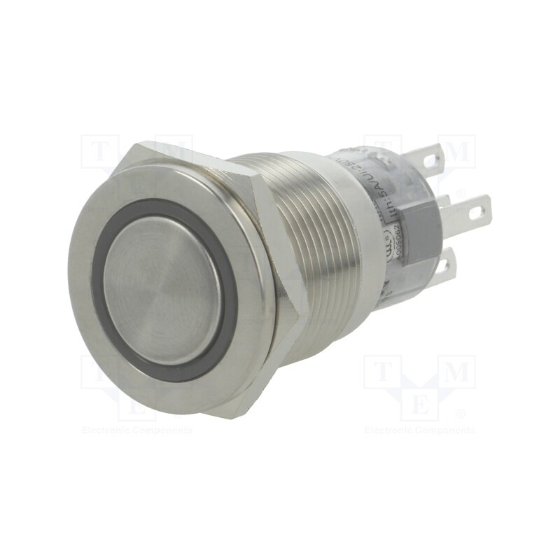1 pcs x ONPOW - LAS1-AGQPF-11ZE/G/12V/S - Switch: vandal resistant, Pos: 2, SPDT, 0.5A/220VAC, 1A/24VDC, IP67