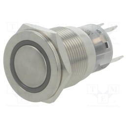 1 pcs x ONPOW - LAS1-AGQPF-11ZE/G/24V/S - Switch: vandal resistant, Pos: 2, SPDT, 0.5A/220VAC, 1A/24VDC, IP67