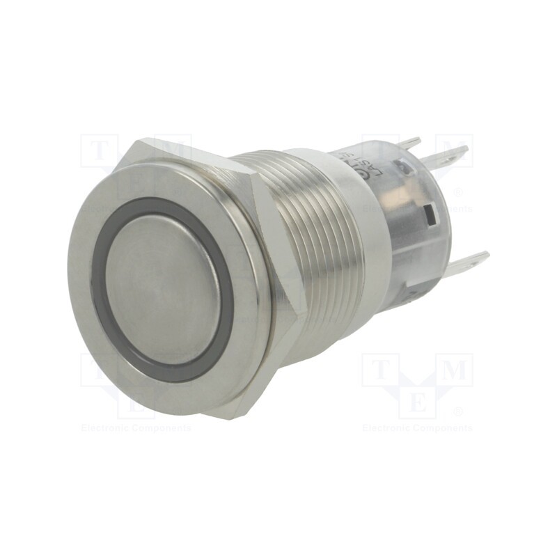 1 pcs x ONPOW - LAS1-AGQPF-11ZE/G/24V/S - Switch: vandal resistant, Pos: 2, SPDT, 0.5A/220VAC, 1A/24VDC, IP67