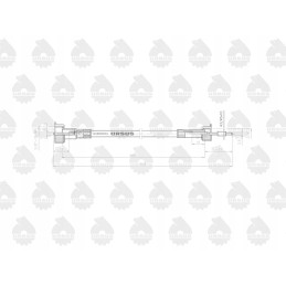 Hour meter cable l 965mm c 360 3p