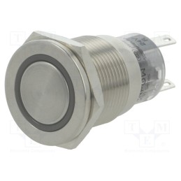 1 pcs x ONPOW - LAS1-AGQPF-11ZE/R/24V/S - Switch: vandal resistant, Pos: 2, SPDT, 0.5A/220VAC, 1A/24VDC, IP67
